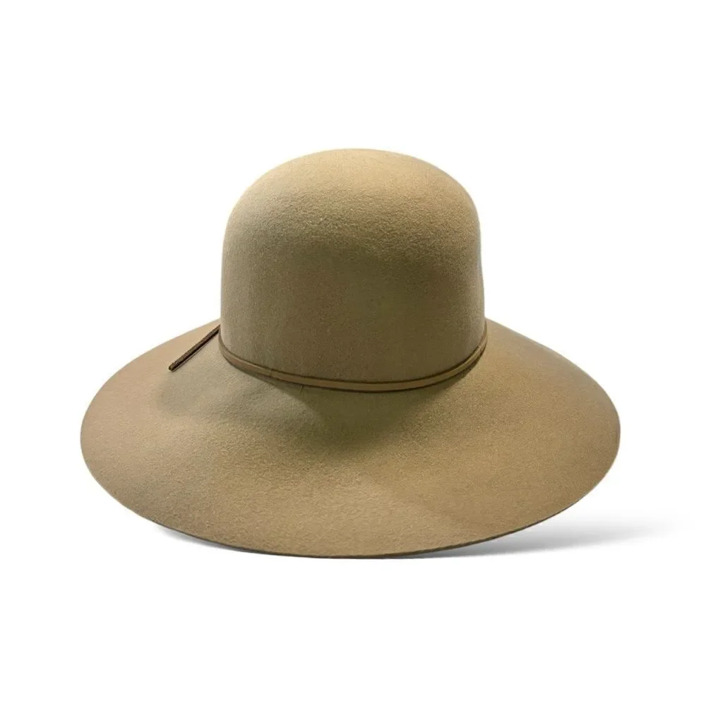 PHENIX Beige Wool Hat |O/S|